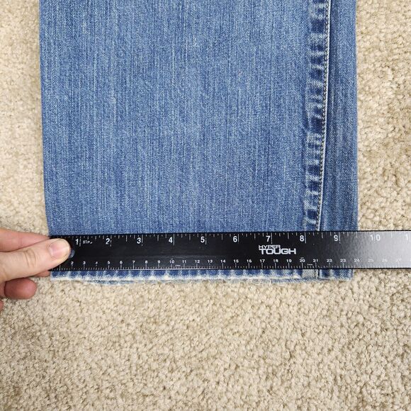 VTG Lucky Brand Dungarees Mens Jeans Size 34 X 29 Boot Leg Cut Made in USA A107 - Picture 14 of 15